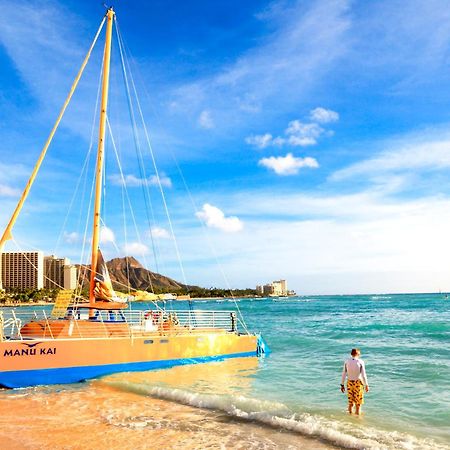 Beautiful Studio In The Heart Of Vibrant Waikiki Honolulu Exterior photo