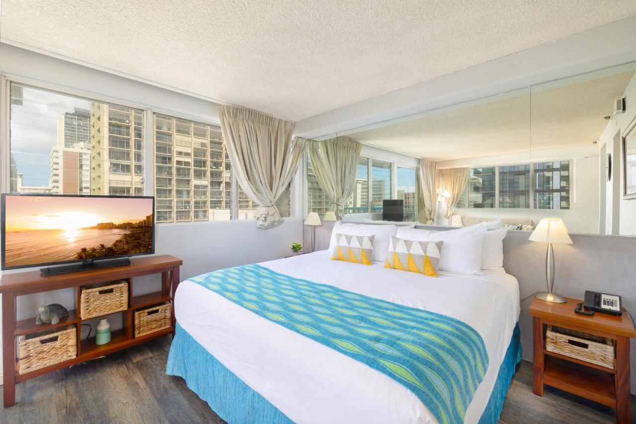 Beautiful Studio In The Heart Of Vibrant Waikiki Honolulu Exterior photo
